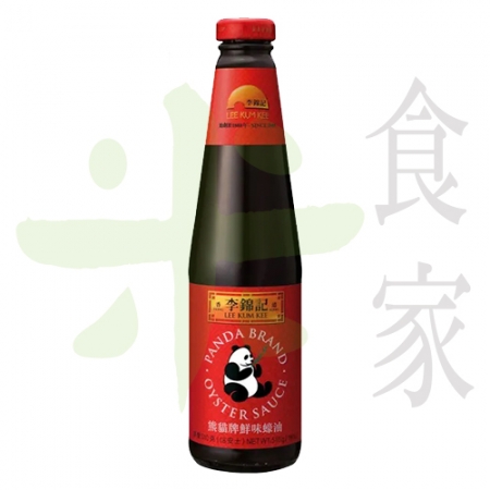 XRR-002(F3)李錦記-熊貓蠔油(510g)玻璃瓶