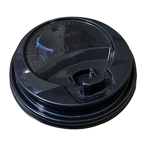 C90HK咖啡杯蓋 - 黑色