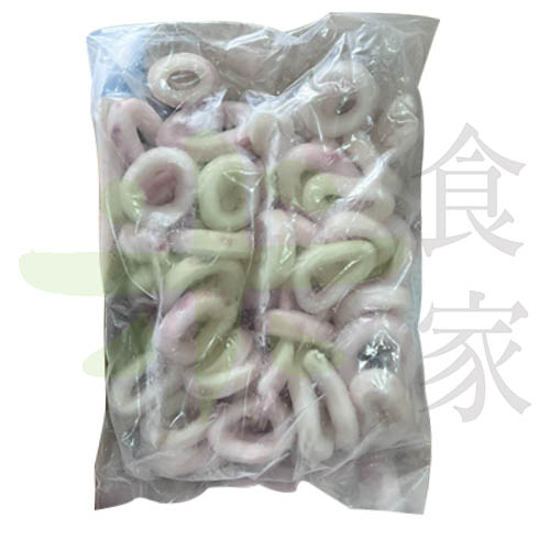 進口帶皮魷魚圈(1KG)