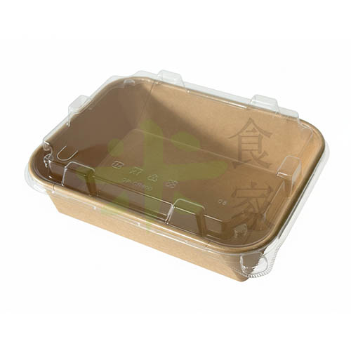 PA-R800 牛皮方底盒單格(800ml)