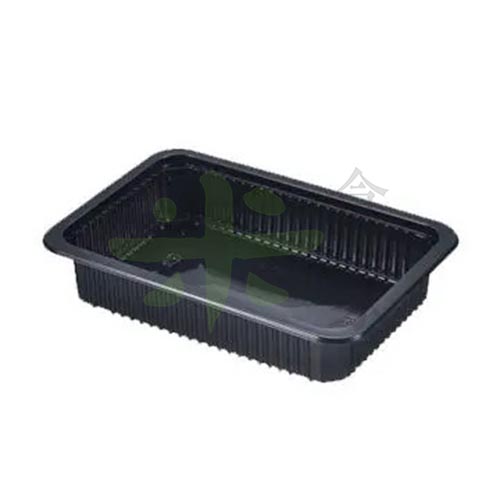 黑色餐盒RA40K(600ml)