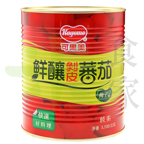 可果美-鮮釀剝皮蕃茄 梅子(3.1KG)