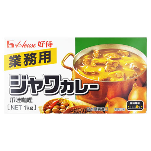 佛蒙特-業務用咖哩塊爪哇綠色(1kg)
