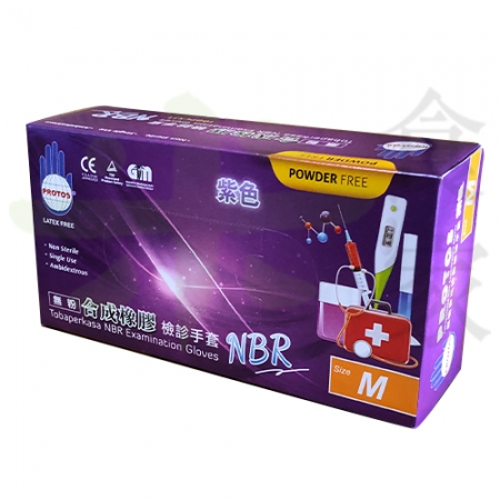NBR無粉合成手套M
