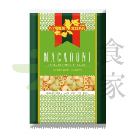 常春藤-義大利稜紋彎管麵(500g)