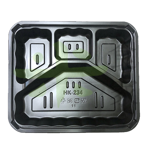 DU-HK234坤益-HK234四格餐盒(蓋+盒300組)4