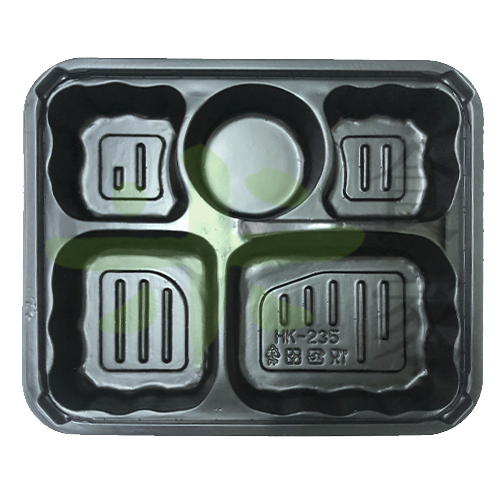 DU-HK235坤益-HK235五格餐盒(蓋+盒300組)4